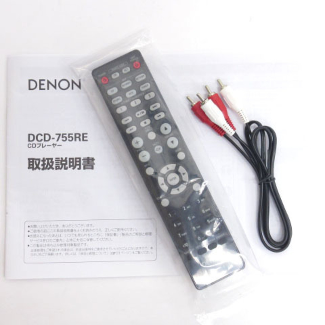 デノン DENON CDプレイヤー リモコン付き DCD-755RE 同梱不可