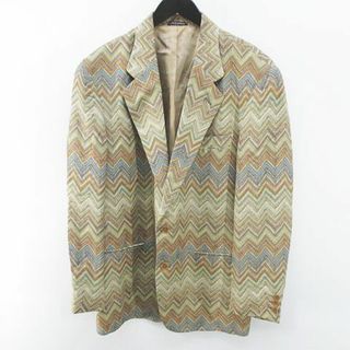 MISSONI*ミッソーニ　ストライプ柄ジャケット　カーディガン　46