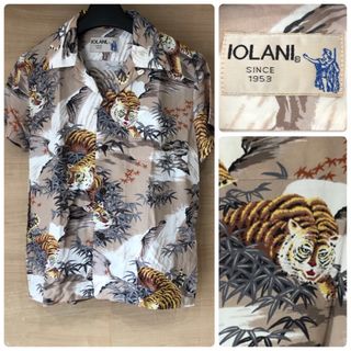 イオラニ(IOLANI)のIOLANI イオラニ　アロハシャツ　虎柄(シャツ/ブラウス(半袖/袖なし))