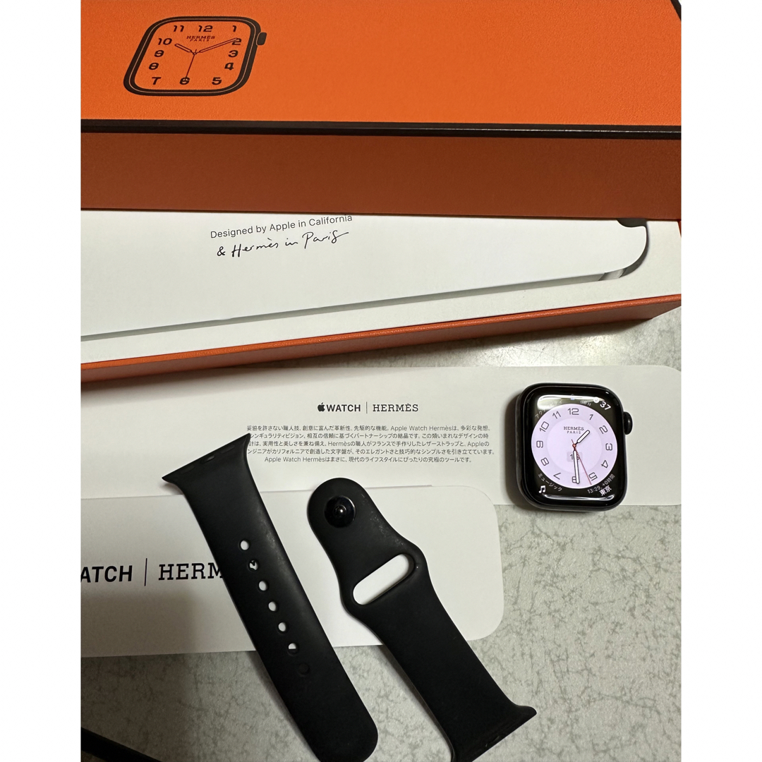 Hermes - Apple Watch 7 HERMES アップルウォッチ7 エルメス 美品の