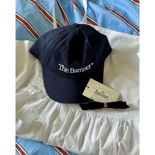 THE BARNNET バーネット CAP 紺色 新品タグ付き 韓国ファッション(キャップ)