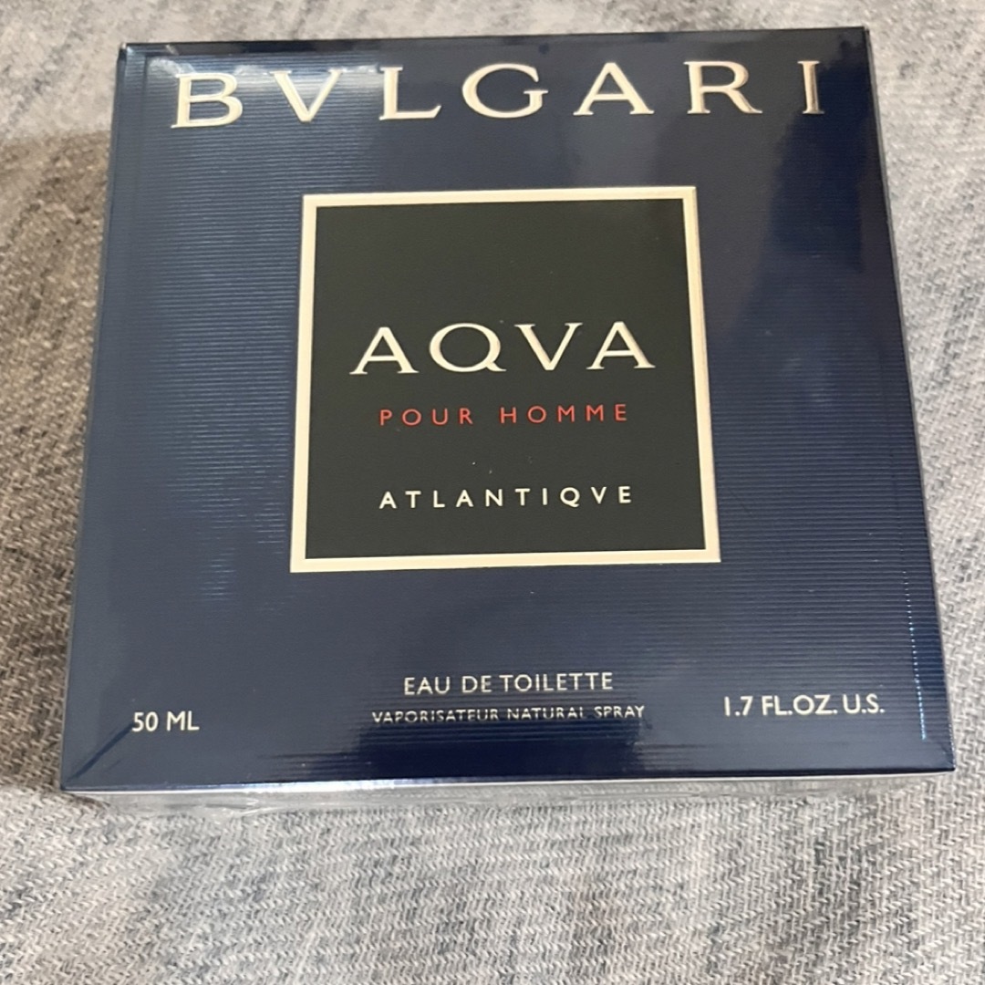 新品ブルガリBVLGARI アクア プールオム アトランティック 香水 50ml