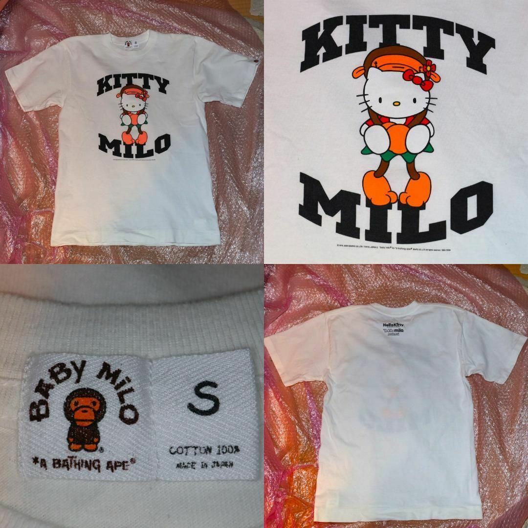 BAPE HELLO KITTYハローキティサンリオコラボ初代Tシャツエイプ