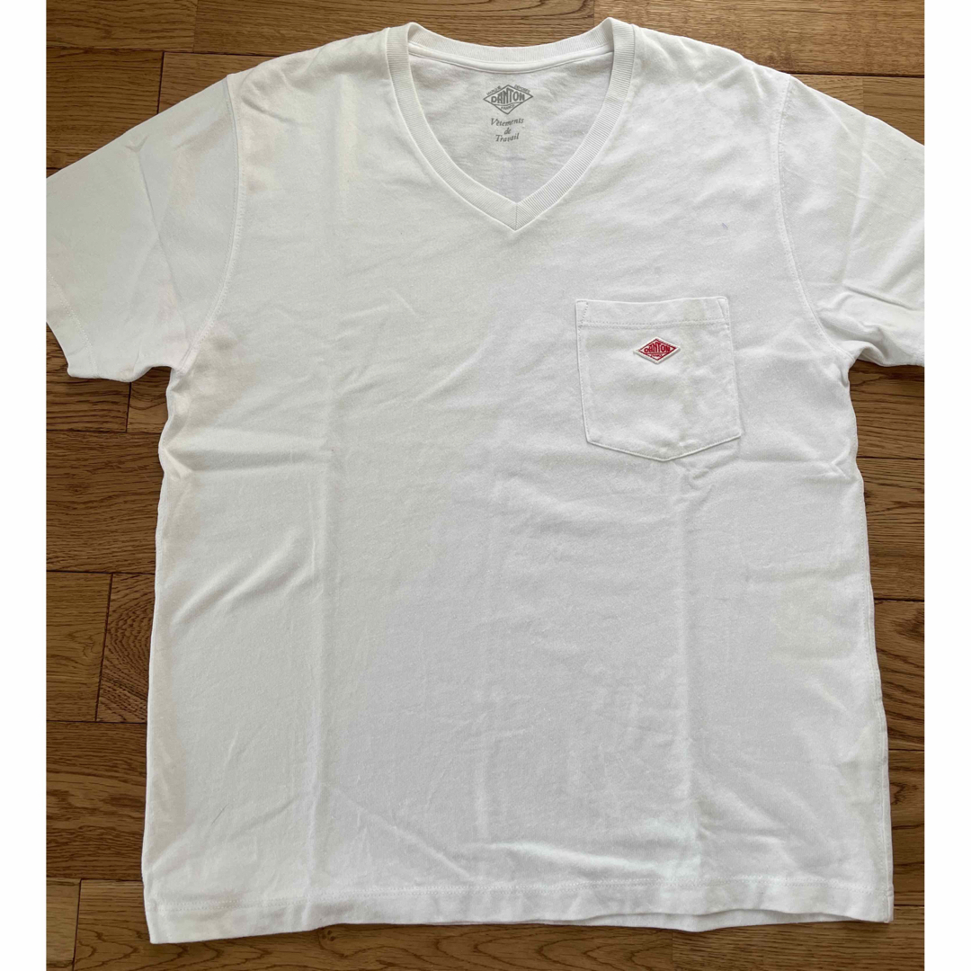 DANTON(ダントン)のダントン　VネックTシャツ　半袖 メンズのトップス(Tシャツ/カットソー(半袖/袖なし))の商品写真