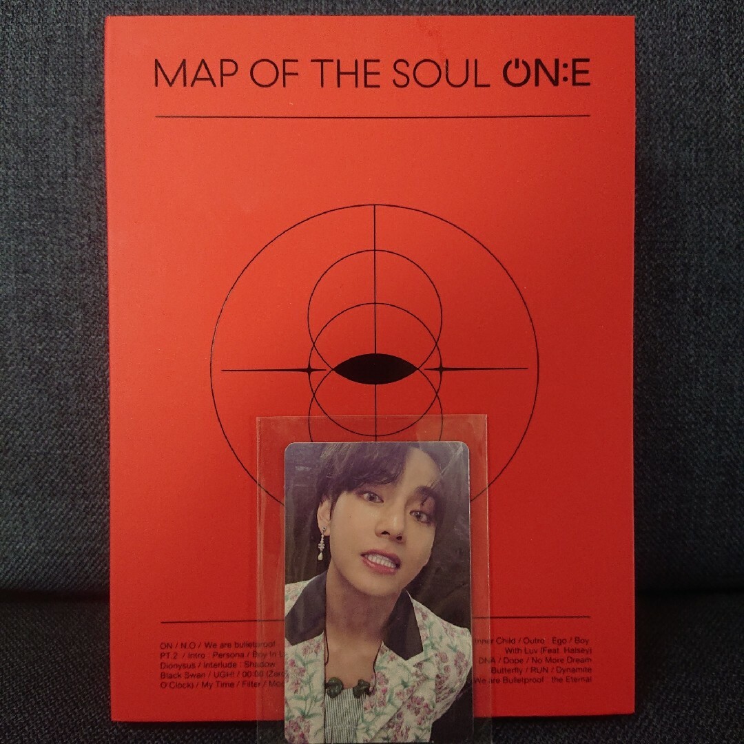 BTS MAP OF THE SOUL ONE DVD テテ トレカの通販 by Ｒi 's shop｜ラクマ