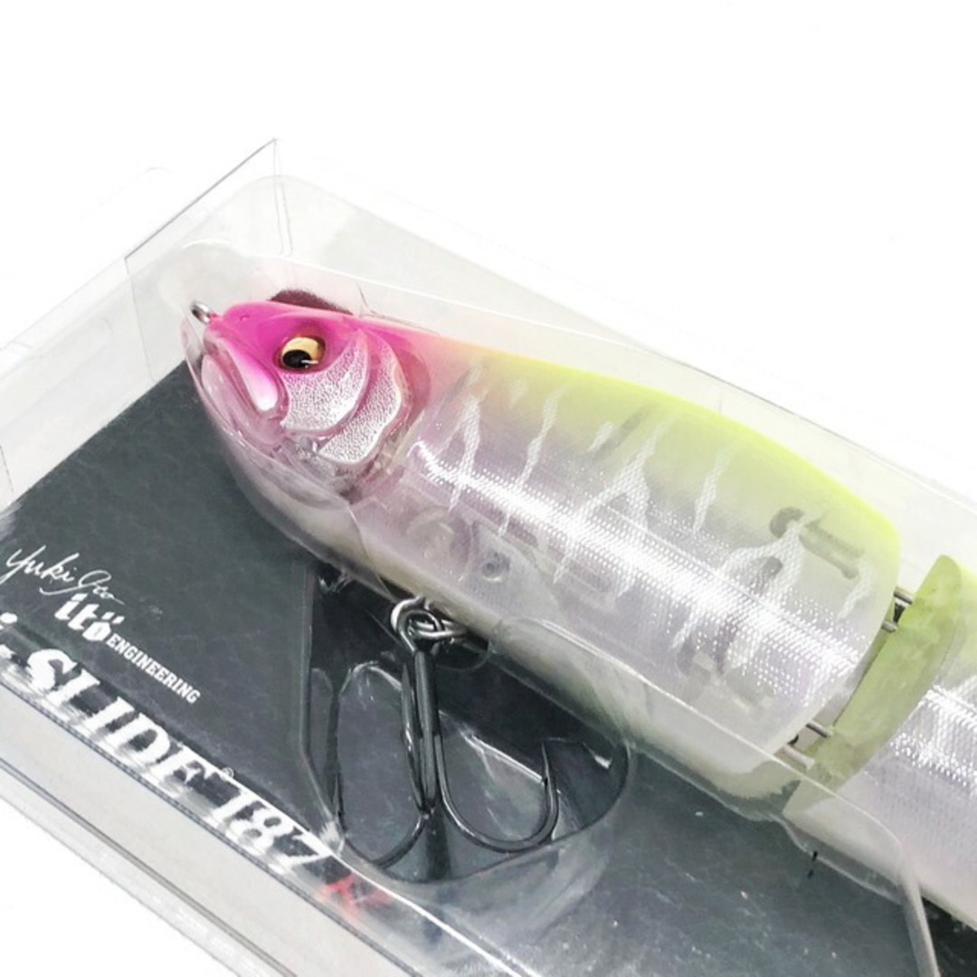 Megabass/メガバス i-SLIDE 187R 伊東作 カラー：GST タイガーリアクション【007】