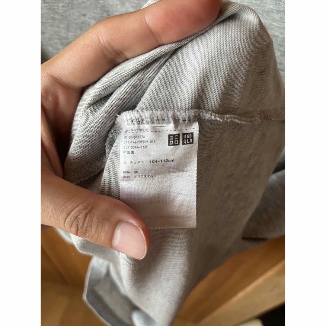 UNIQLO(ユニクロ)のUNIQLO ユニクロ　クルーネックT (半袖)XL メンズのトップス(Tシャツ/カットソー(半袖/袖なし))の商品写真