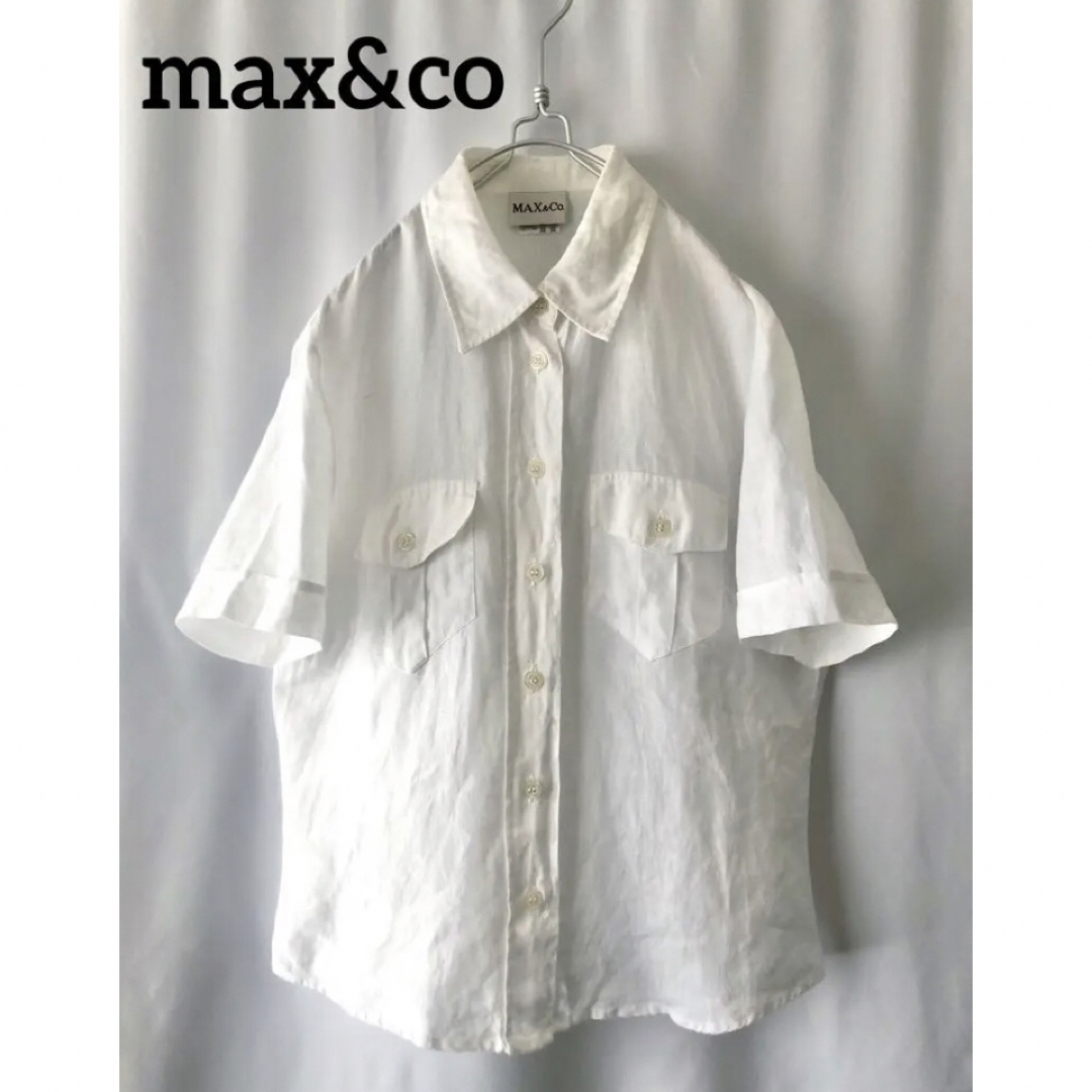 Max & Co. - 【美品】max&co マックスアンドコー リネンブラウス