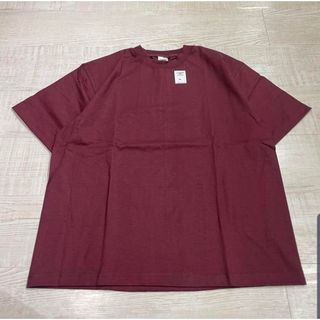 キャンバー(CAMBER)の① 新品 未使用 CAMBER tシャツ バーガンディー系 サイズ XL(Tシャツ/カットソー(半袖/袖なし))