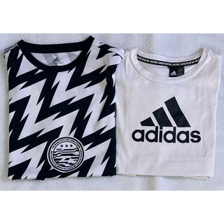 アディダス(adidas)のadidas 半袖Tシャツ　140  2枚(Tシャツ/カットソー)