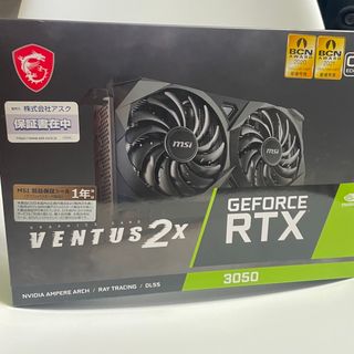 エムエスアイ(msi)のGeForce RTX 3050 VENTUS 2X 8G OC(PC周辺機器)