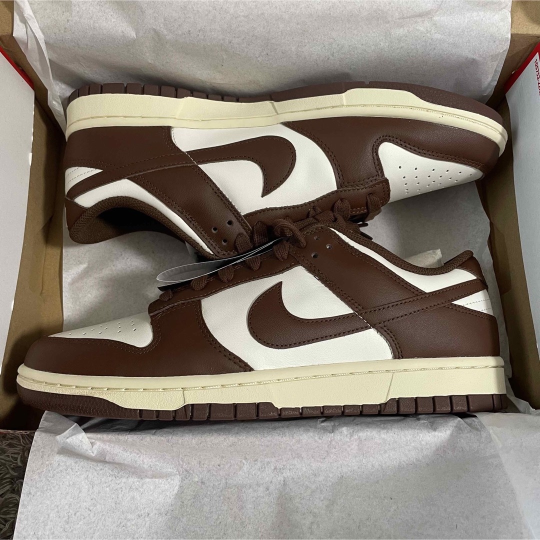 28.5cm Nike WMNS Dunk Low Sail Cacao Wow 1