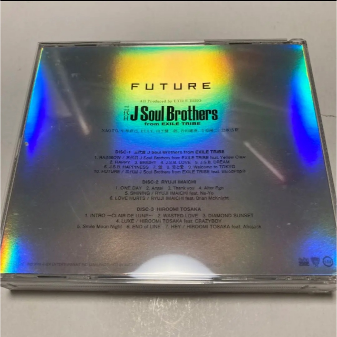 三代目 J Soul Brothers(サンダイメジェイソウルブラザーズ)の三代目JSB FUTURE CD DVD エンタメ/ホビーのCD(ポップス/ロック(邦楽))の商品写真