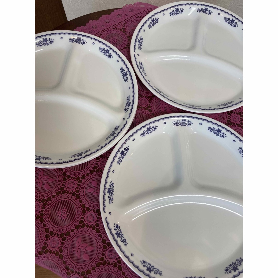 CORELLE(コレール)の【専用】ランチプレート、深皿、ライスボウル インテリア/住まい/日用品のキッチン/食器(食器)の商品写真