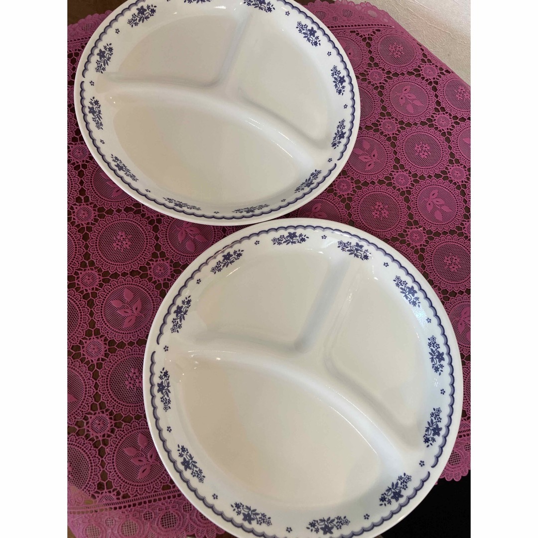 CORELLE(コレール)の【専用】ランチプレート、深皿、ライスボウル インテリア/住まい/日用品のキッチン/食器(食器)の商品写真