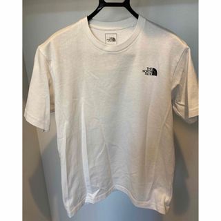 ザノースフェイス(THE NORTH FACE)のNT32137RショートスリーブバンダナスクエアロゴティーメンズホワイトSサイズ(Tシャツ/カットソー(半袖/袖なし))