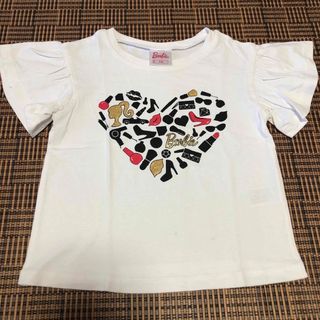 ジーユー(GU)のGU★バービー🎀　半袖シャツ　110cm(Tシャツ/カットソー)