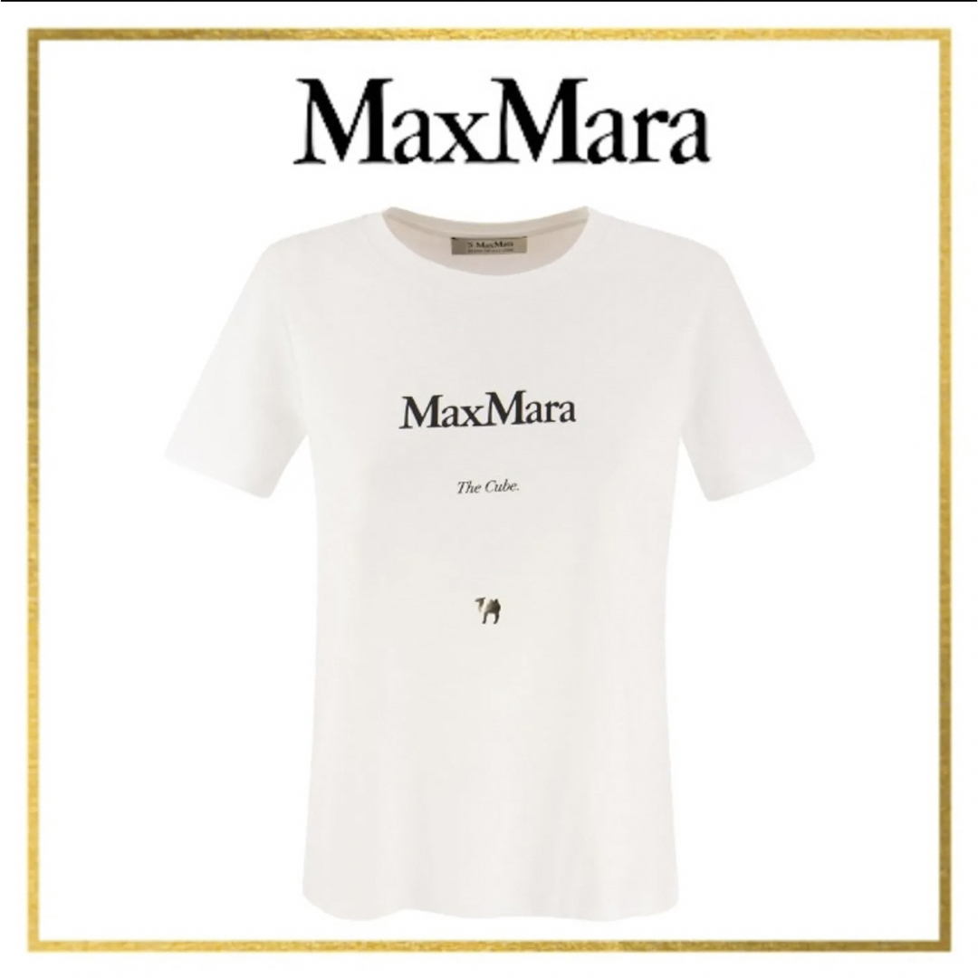 'S Max Mara(エスマックスマーラ)のMax Mara The Cube 2023 Tシャツ 百貨店購入 レディースのトップス(Tシャツ(半袖/袖なし))の商品写真