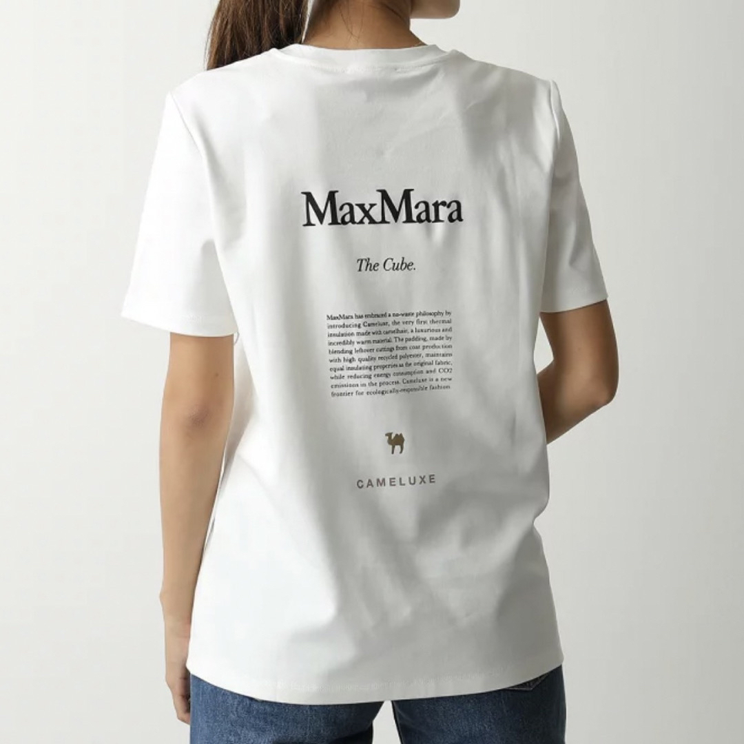 エス マックス マーラ 'S MAX MARA シャツ スタンドカラー TENERIFE 七分袖 コットンシャツ マンダリンカラー 2023年秋冬新作 2391160739 0002 BIANCO