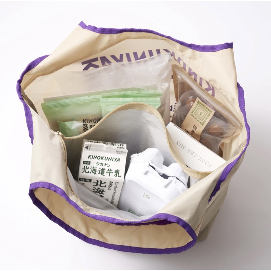 紀伊國屋　保冷と常温に仕分けられる マルシェバッグ・エコバッグ レディースのバッグ(エコバッグ)の商品写真