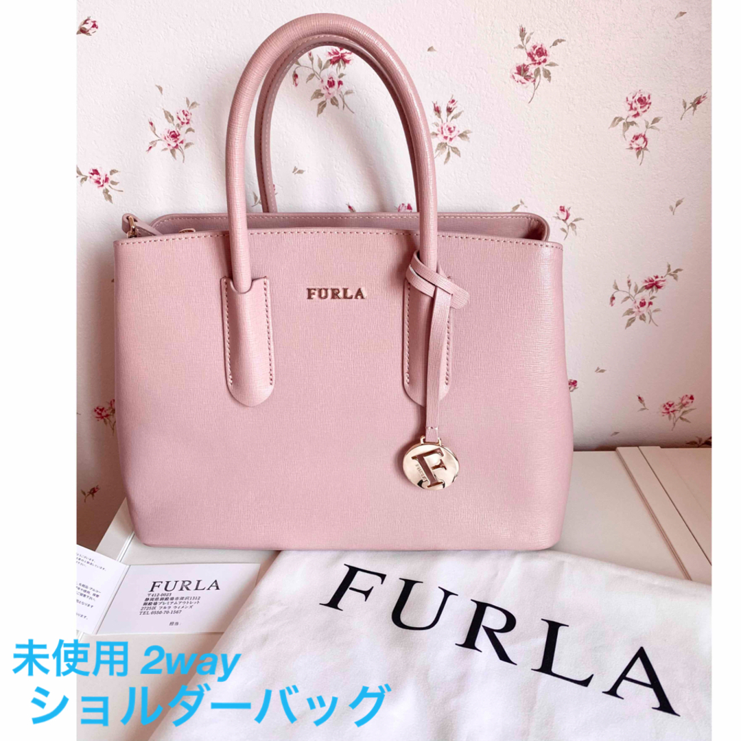取寄商品 未使用 FURLA フルラ ショルダーバッグ ハンドバッグテッサ