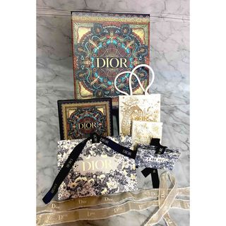 クリスチャンディオール(Christian Dior)のDior クリスチャンディオール限定空箱セット　ショップ袋　リボン　10点セット(ショップ袋)