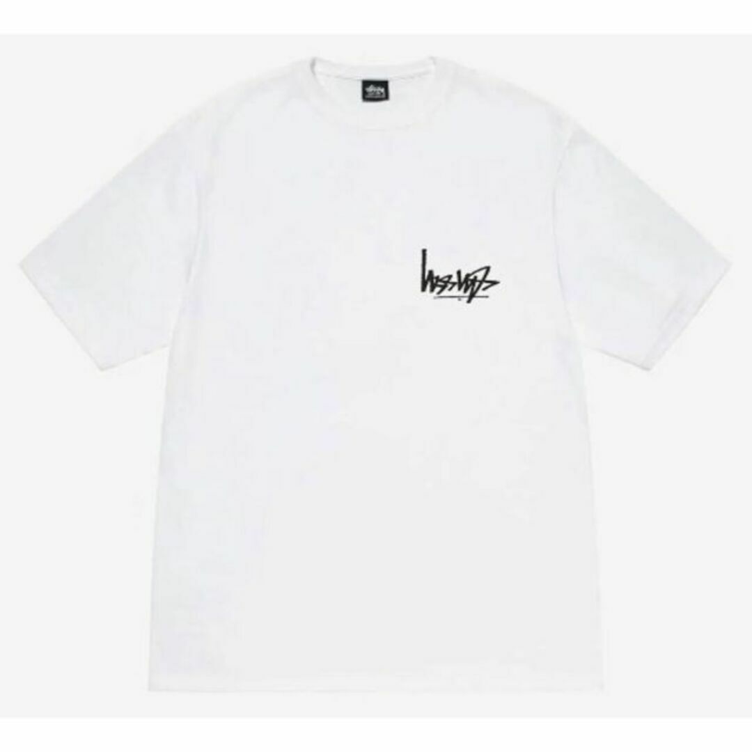 ステューシー★Lサイズ★STUSSY FLIPPED TEE 逆ロゴ  黒