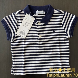 ラルフローレン(Ralph Lauren)の新品◆未使用　Ralph Lauren 70  ポロシャツ(Tシャツ/カットソー)