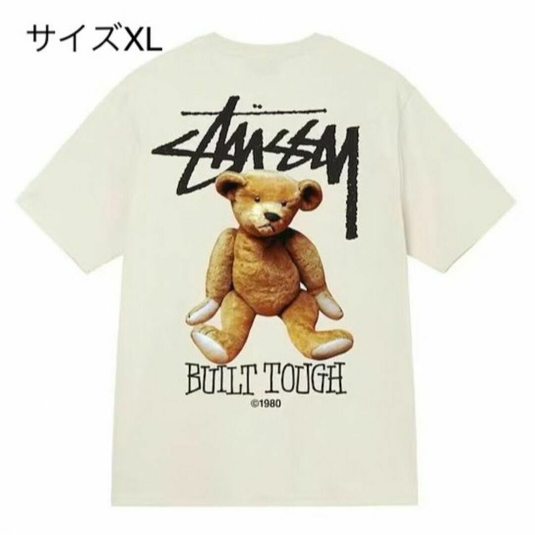 【新品】stussy Tシャツ　サイズXL スモーク クマ