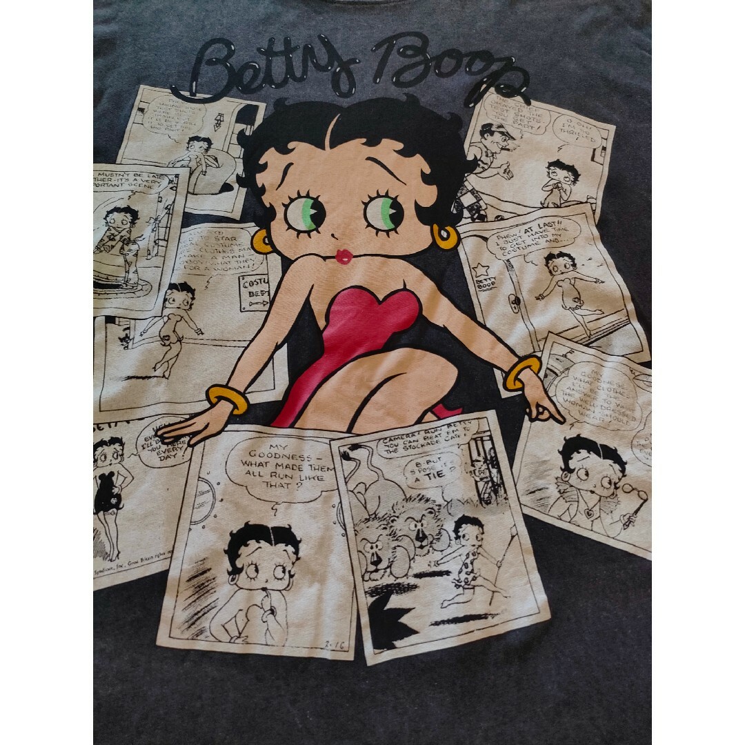 Betty Boop(ベティブープ)のベティーちゃん＊Tシャツ レディースのトップス(Tシャツ(半袖/袖なし))の商品写真