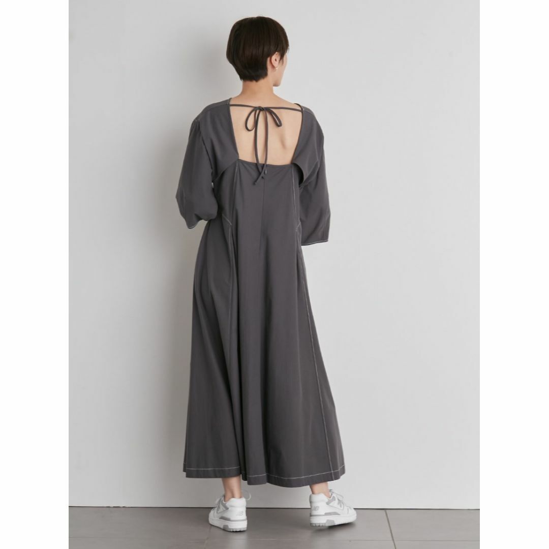 emmi atelier - emmi atelierアウトステッチラインカットワンピース