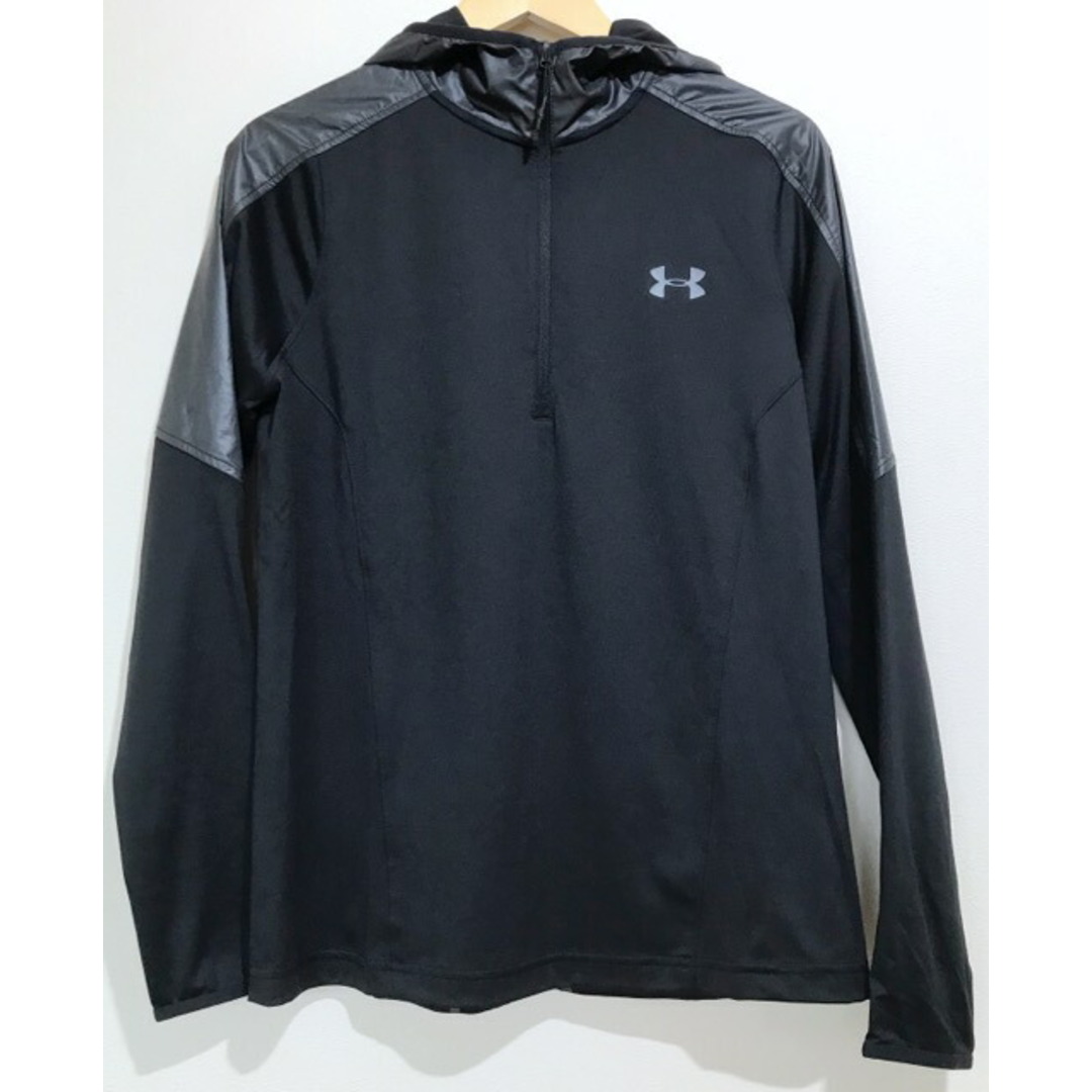 UNDER ARMOUR(アンダーアーマー)のUNDER ARMOUR（アンダーアーマー）1289607　スーパーベント 1/4 ジップ フーディー　ハーフジップ　トレーニング　パーカー【中古】【007】 メンズのトップス(パーカー)の商品写真