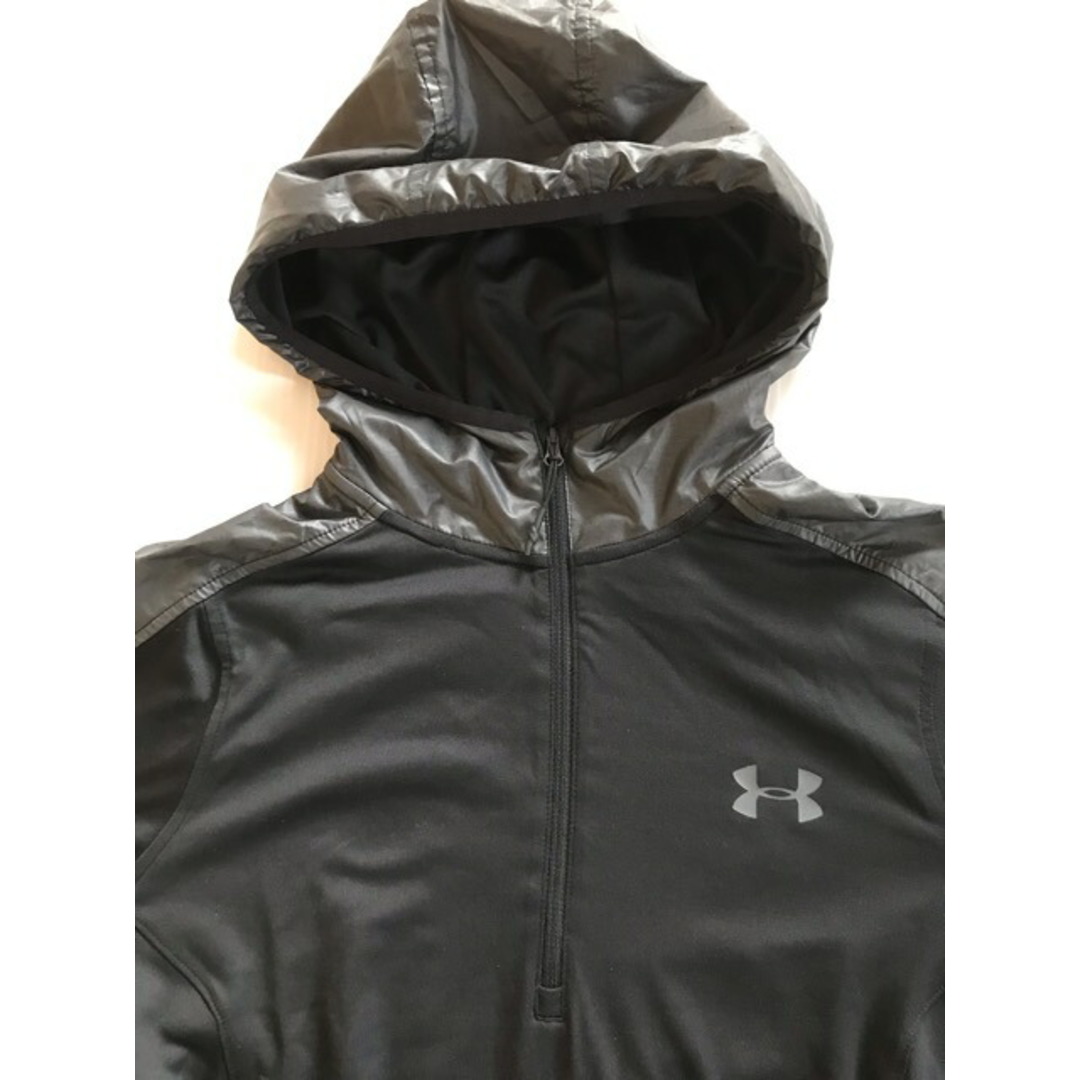 UNDER ARMOUR(アンダーアーマー)のUNDER ARMOUR（アンダーアーマー）1289607　スーパーベント 1/4 ジップ フーディー　ハーフジップ　トレーニング　パーカー【中古】【007】 メンズのトップス(パーカー)の商品写真