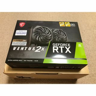 エムエスアイ(msi)のMSI RTX3060Ti VENTUS 2X 8G OCV1 LHR(PCパーツ)