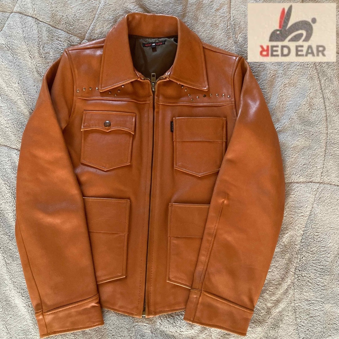 RED EAR - ポールスミスREDEAR レザージャケット ライダースジャケット