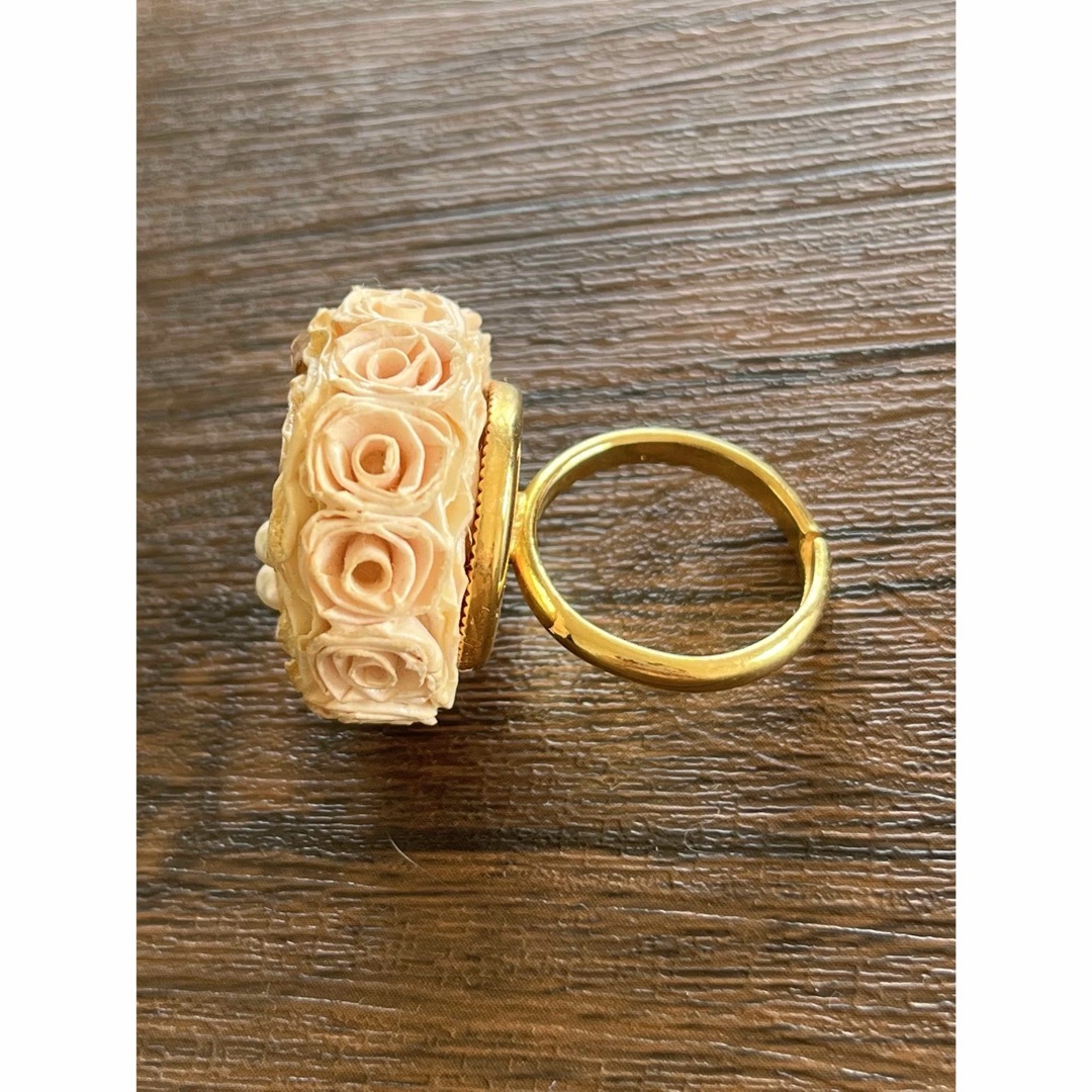 ロザフィ リング ローズ バラ ハンドメイド ロリータ レディースのアクセサリー(リング(指輪))の商品写真