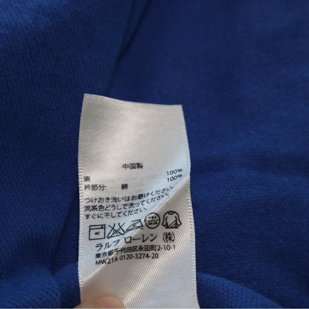 POLO RALPH LAUREN(ポロラルフローレン)のお値下げしました☆かっこいい！ラルフローレン ポロシャツ　90サイズ キッズ/ベビー/マタニティのキッズ服男の子用(90cm~)(Tシャツ/カットソー)の商品写真