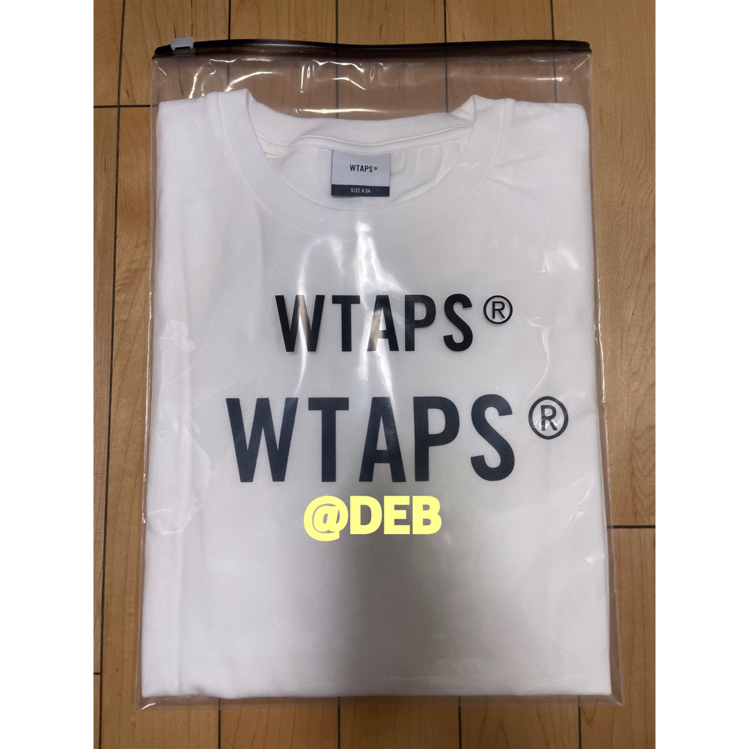 WTAPS 2023SS SIGN SS TEE WHITE XLサイズ