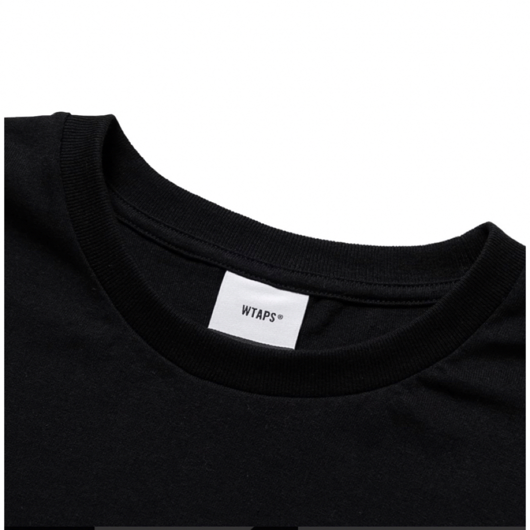 W)taps(ダブルタップス)のWTAPS 2023SS SIGN SS TEE BLACK Lサイズ メンズのトップス(Tシャツ/カットソー(半袖/袖なし))の商品写真