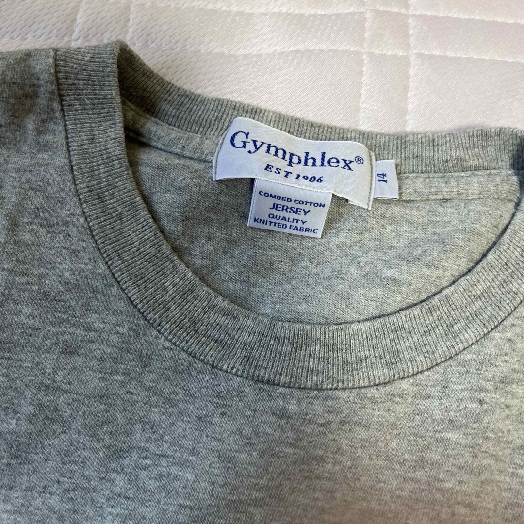 GYMPHLEX(ジムフレックス)のGymplex グレー　Tシャツ レディースのトップス(Tシャツ(半袖/袖なし))の商品写真