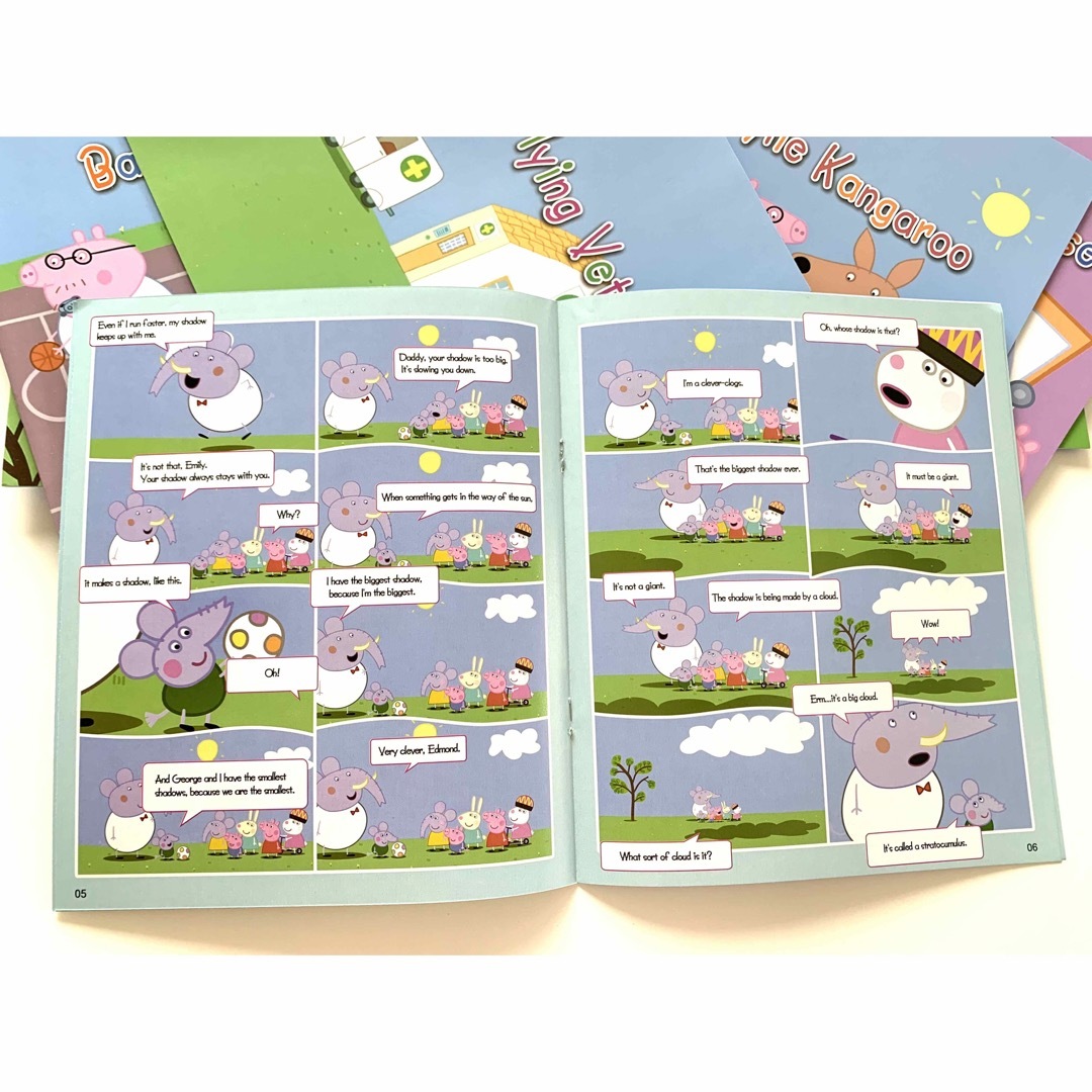 peppa pig ペッパピッグ漫画版シリーズ1 全冊音源付動画付 新品 - 洋書 peppa pig ペッパピッグ漫画版シリーズ1 全冊音源付動画付 新品 - 洋書