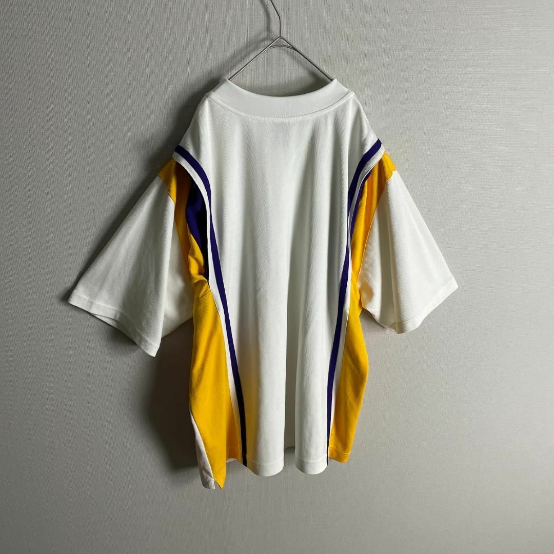 NIKE - 【レトロデザイン☆レイカーズ☆】ナイキ NBA刺繍 ウォーム