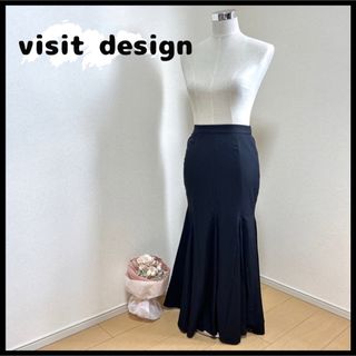 visit design ヴィジットデザイン M マーメイドスカート ロング(ロングスカート)