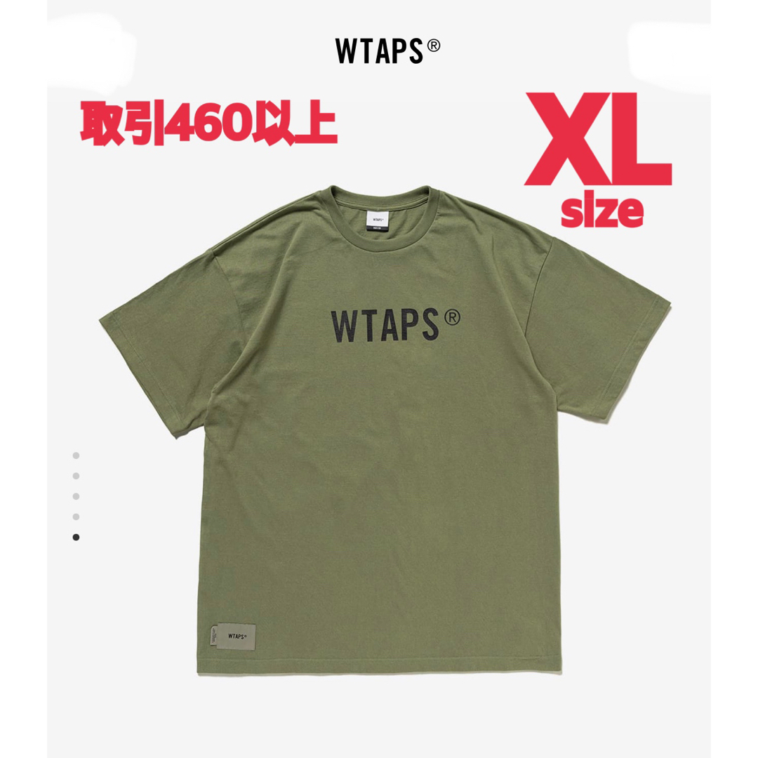 WTAPS 2023SS SIGN SS TEE OLIVE DRAB XL