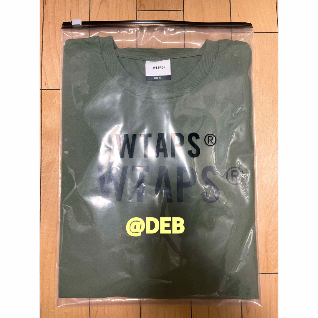 WTAPS 2023SS SIGN SS TEE OLIVE DRAB XL