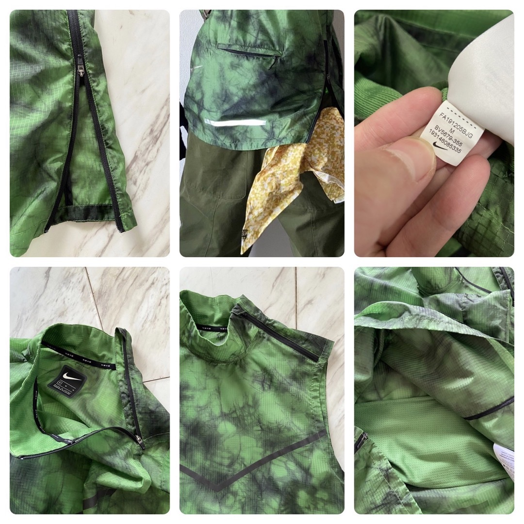2019A/W nike 変形ジップデザイン 超軽量ポリ ベスト ジャケット 2019A/W nike 変形ジップデザイン 超軽量ポリ ベスト ジャケット