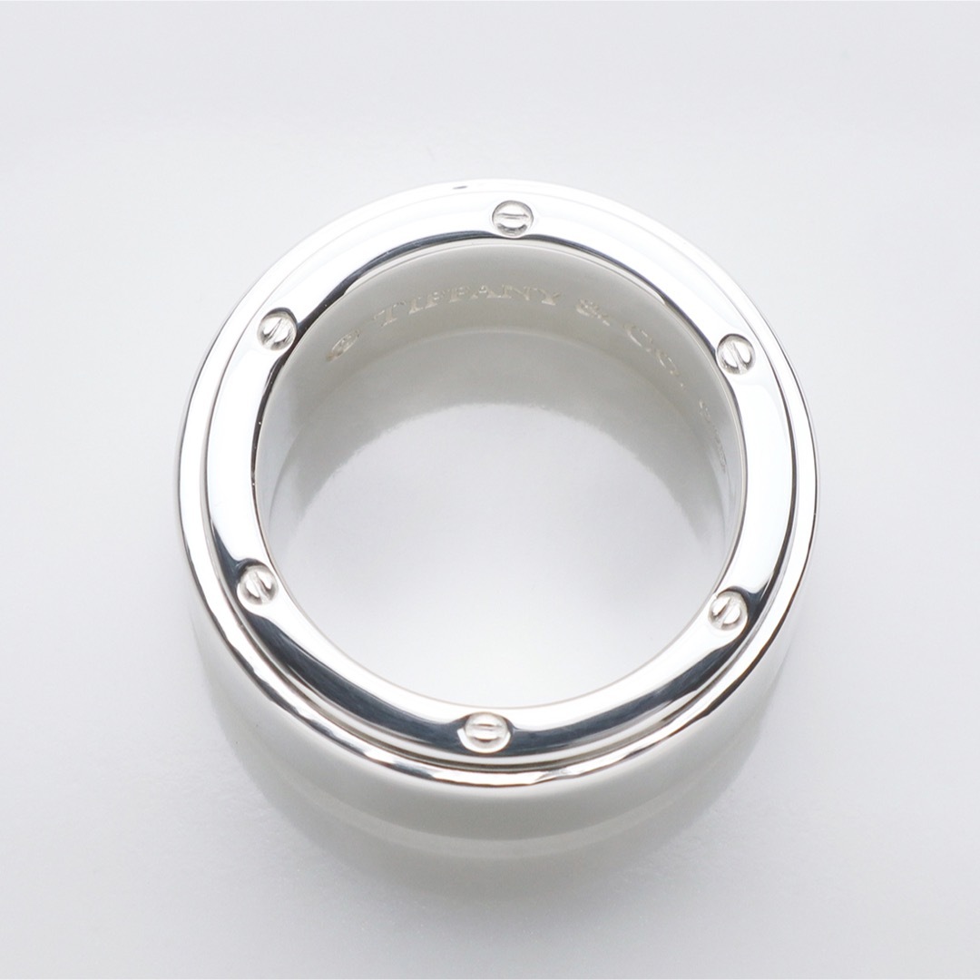 美品 TIFFANY&Co. ティファニー メトロポリス リング 925 9号