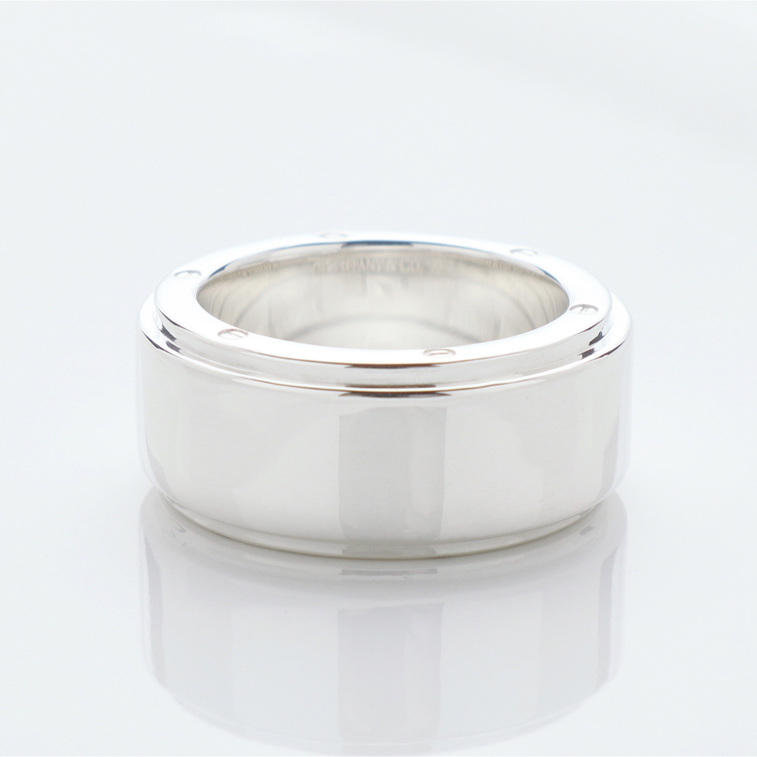 美品 TIFFANY&Co. ティファニー メトロポリス リング 925 9号