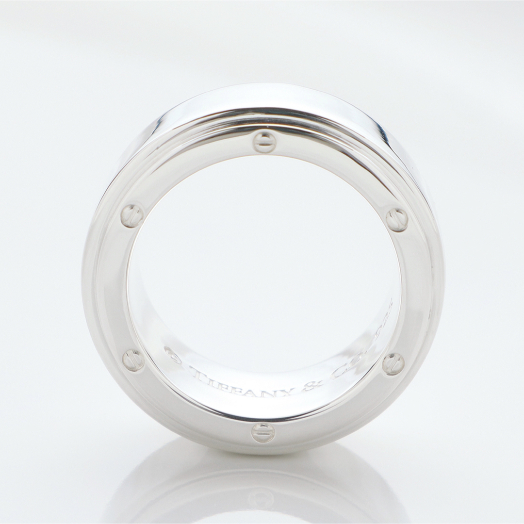 美品 TIFFANY&Co. ティファニー メトロポリス リング 925 9号
