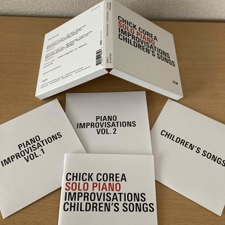ECM BOXセットChick Corea/Solo Piano 3枚セット(ポップス/ロック(洋楽))